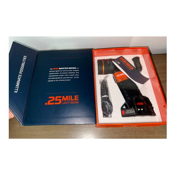 NEBO SL25 Dual-Beam Flood & Spot Light – Rugged, Waterproof, Emergency Ready NIB - Picture 5 of 6